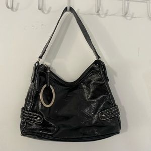 Black handbag
